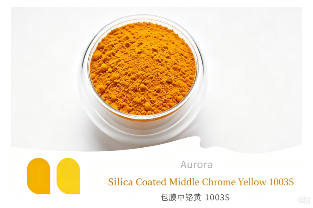 Silica Coated Middle Yellow