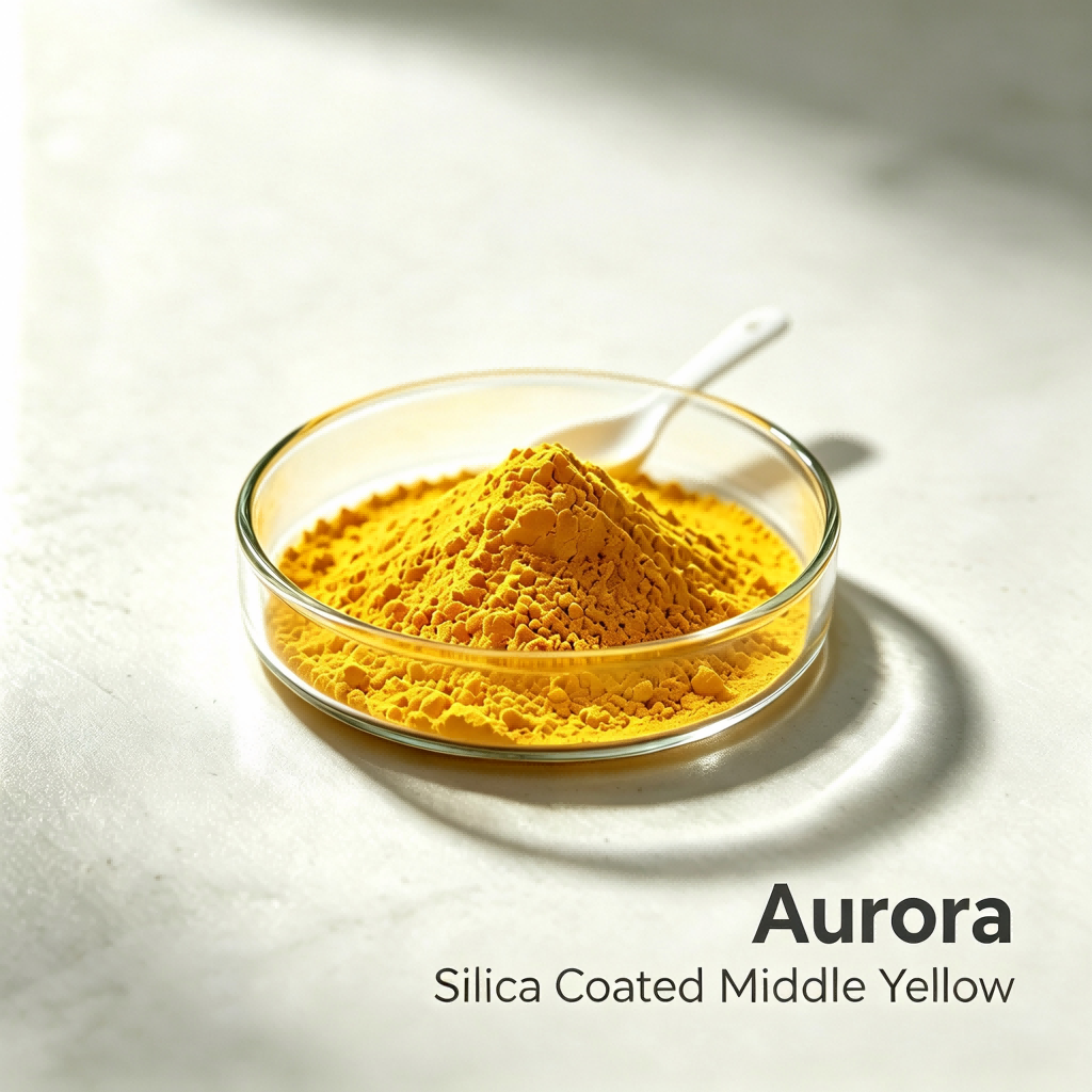 Silica Coated Middle Yellow