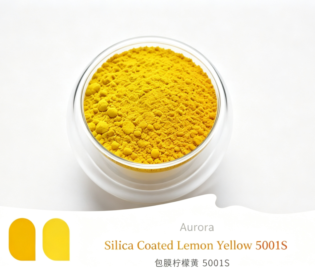 Silica Coated Lemon Yellow